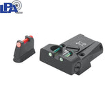 CZ 75B, CZ P-01, CZ 75 SP-01 juego de miras totalmente ajustables con fibra óptica | LPA