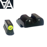 CZ 75B & SP-01, CZ 75 P-01 & Compact , CZ 85 & 97 miras nocturnas de tritio | tipo B