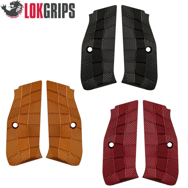 CZ 75 P-01, CZ 75 Compact cachas de alu | Gridlok