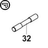 CZ P-07, CZ P-09 pasador del tapón del muelle principal | pieza #32