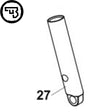CZ P-09 tapón del muelle principal | pieza n.º 27