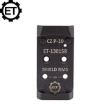 CZ P-10 OR placa adaptadora | Shield RMS, SMS