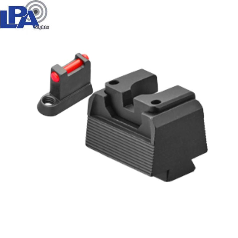 CZ P-10 Optics Ready juego de miras semi-ajustables | con fibra óptica tipo A