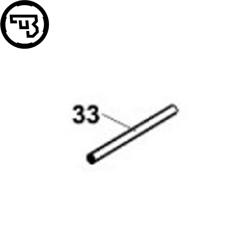 CZ P-10 pasador de lomo | pieza #33