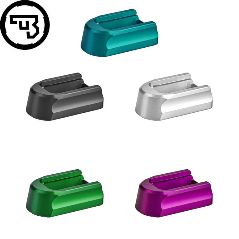 CZ Shadow 2, CZ 75B, CZ P-01, CZ 75 SP-01 alu CZ base del cargador | +2rnd