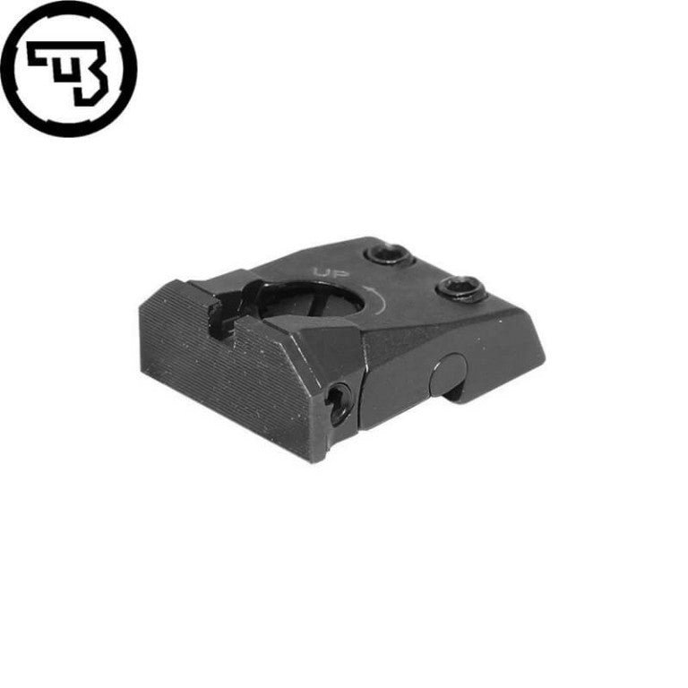 Miras trasera totalmente ajustable CZ para CZ Shadow 2, CZ 75 SP-01 Shadow