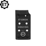 CZ Shadow 2 OR placa adaptadora | Shield RMS, SMS