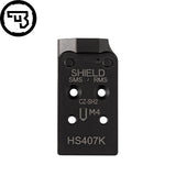 CZ Shadow 2 placa adaptadora Optics Ready | Shield RMSc & Holosun K-series huella