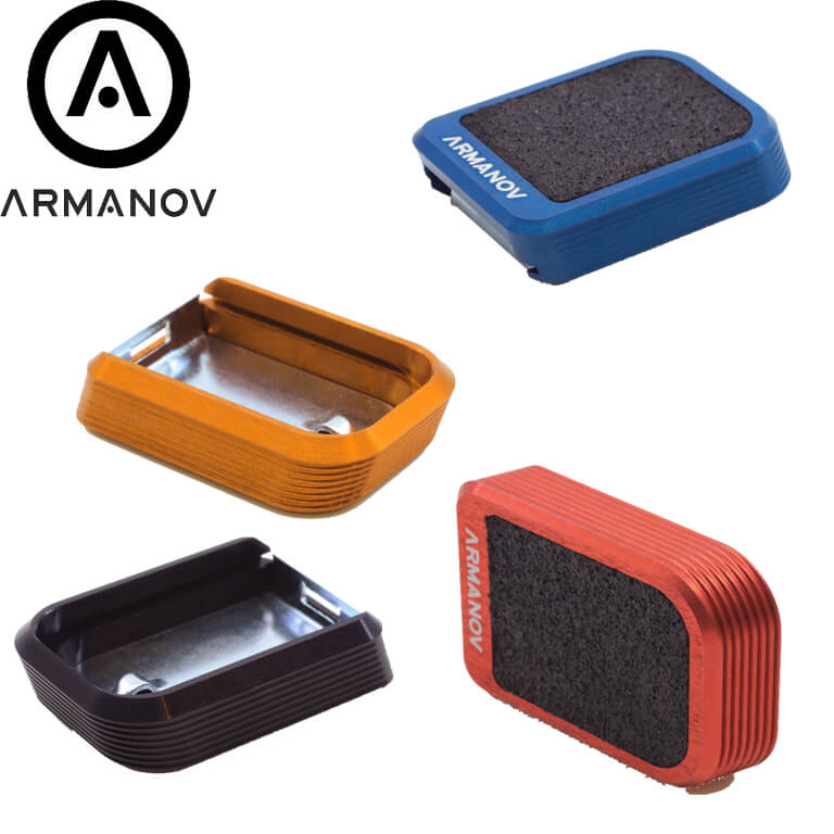 CZ Shadow 2, CZ 75B & SP-01, CZ 75 P-01 & Compact base del cargador alu +1rnd