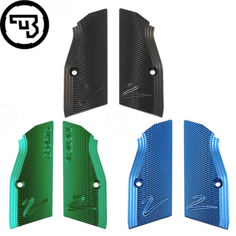 CZ TS 2, CZ Shadow 2, CZ 75B & SP-01 cachas cortas de aluminio CZ