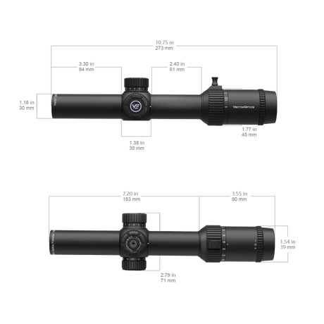 Vector Optics Forester 1-8x24 SFP rifle scope Vector Optics