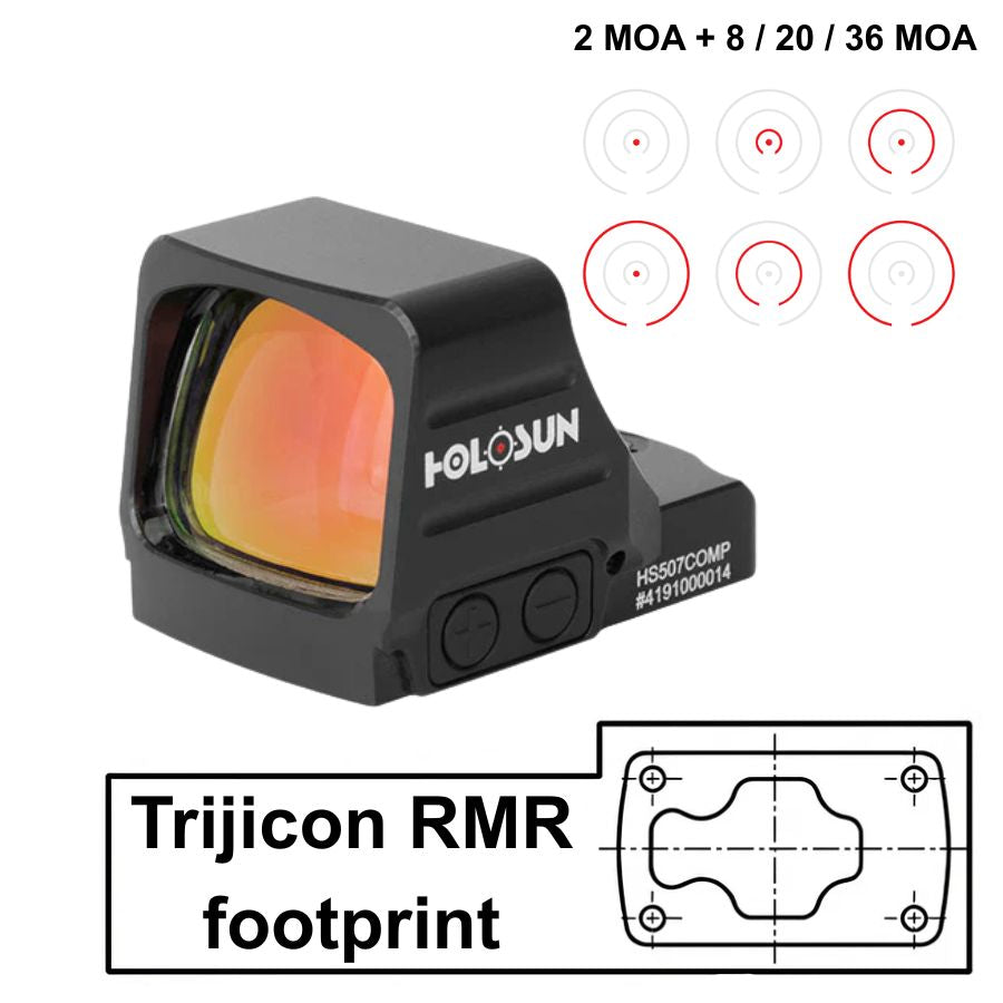 Holosun 507 Comp mira de punto rojo