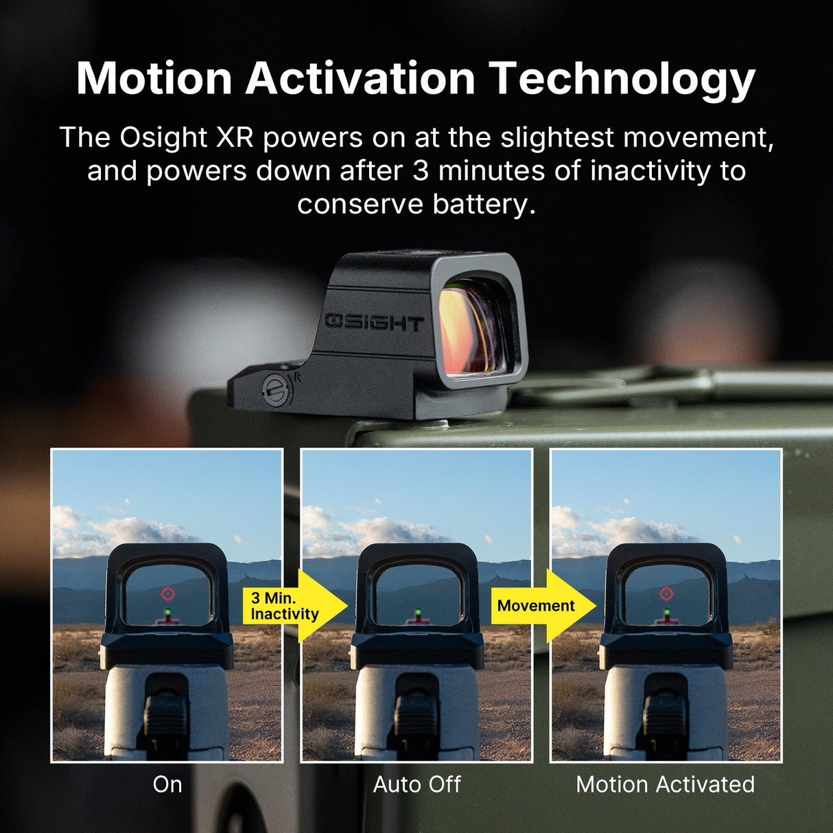 Osight XR Enclosed [rojo] 