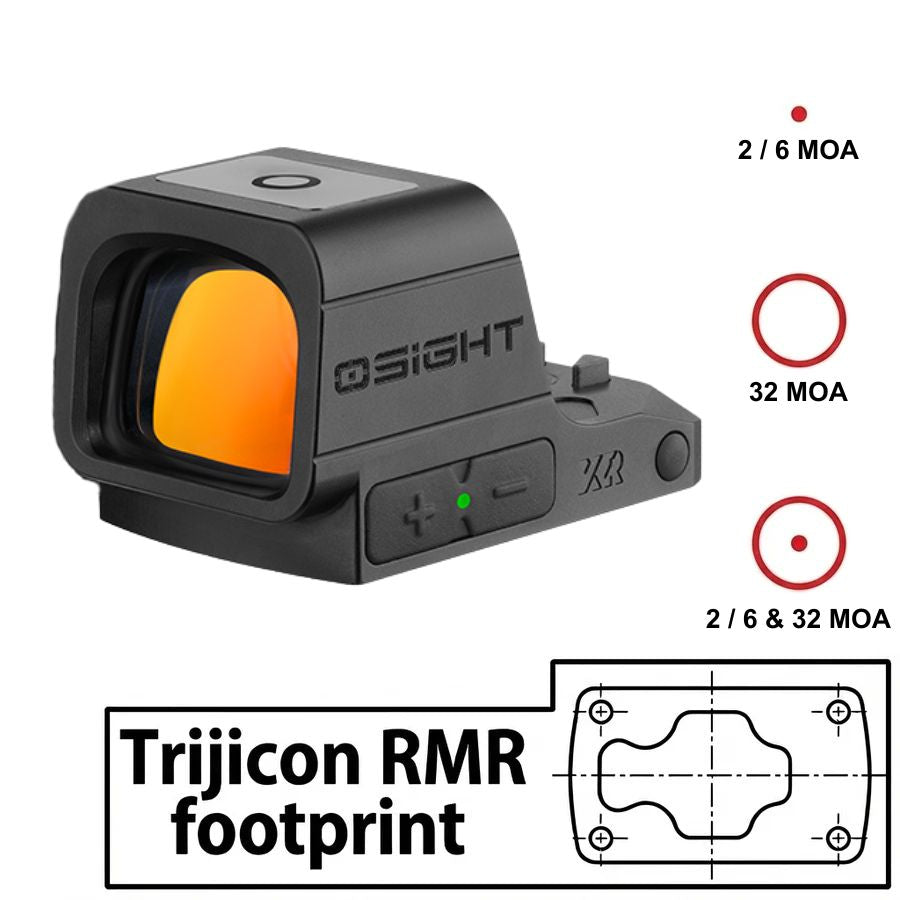 Osight XR Enclosed [rojo]