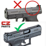CZ P-10 montura para mira de punto rojo | Docter huella 