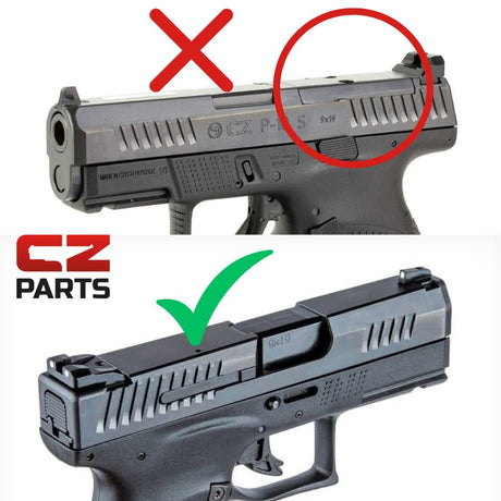 CZ P-10 montura para mira de punto rojo universal | tipo C 