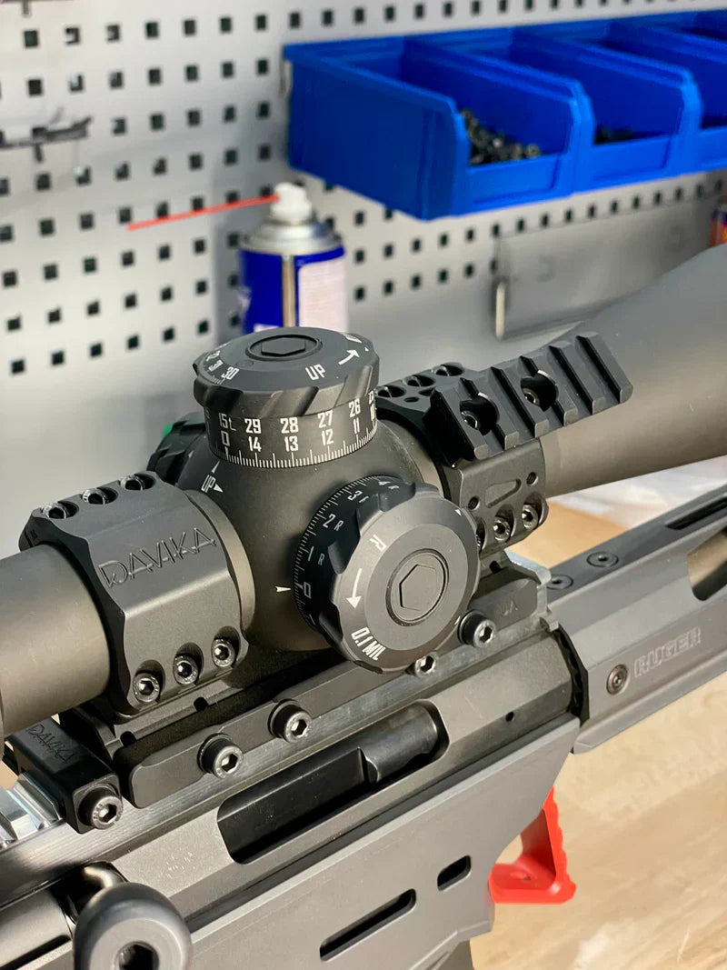 Carril Picatinny [base] para Davika monturas de visor y anillos