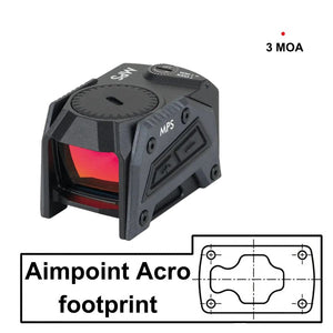 Miras de punto rojo con huella Aimpoint Acro