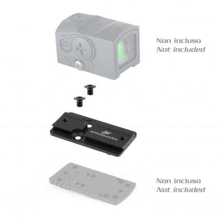 Adaptador de huella | de monturas Toni System "type A" a Aimpoint Acro