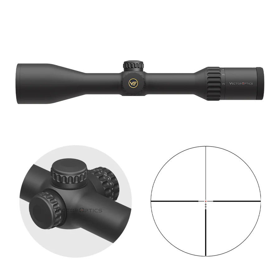 Vector Optics Continental x8 2-16x50 SFP visor de rifle