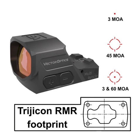 Vector Optics Frenzy-X 1x19x28 GenII Titanio