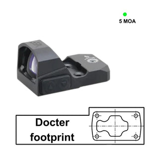 Miras de punto rojo con Vortex Venom / Docter huella