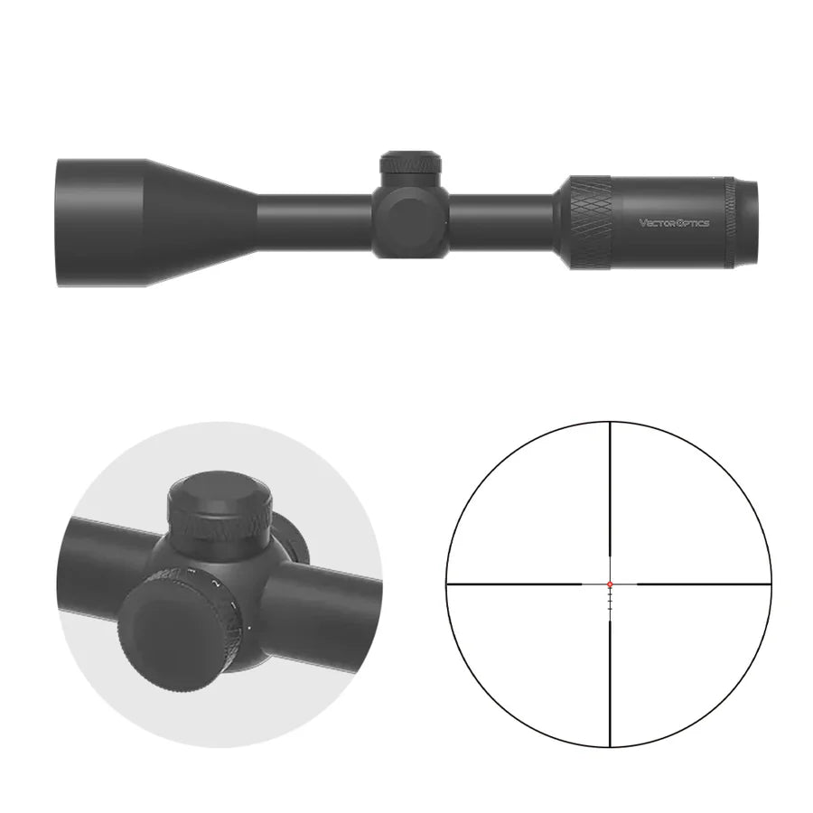 Vector Optics Matiz 3-9x50 Fiber SFP mira telescópica