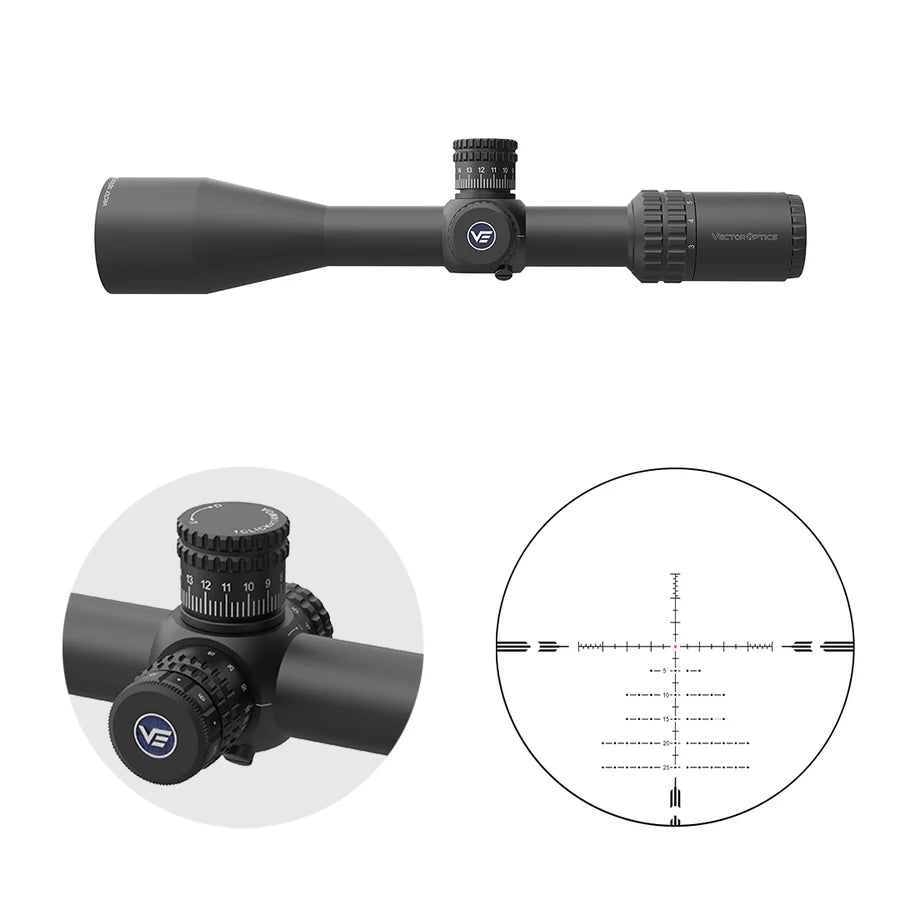 Vector Optics Orion Pro MAX 3-18x50 HD SFP visor de rifle