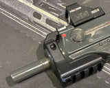 Vz 61 Skorpion montura para mira de punto rojo with riel Picatinny / M-Lok | Holosun K-series huella