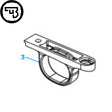 CZ 600 guardamonte de gatillo | pieza n.º 3