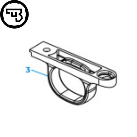 CZ 600 guardamonte de gatillo | pieza n.º 3