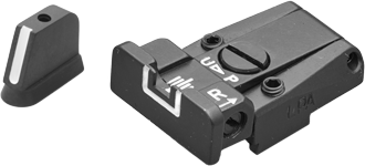 CZ P-07 CZ P-09 miras ajustables | líneas blancas