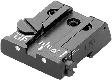 CZ P-10 alza ajustable | puntos blancos