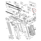 CZ Shadow 2 CZ TS 2 CZ 75B & SP-01 muelle de barra del gatillo de competición | -15% potencia
