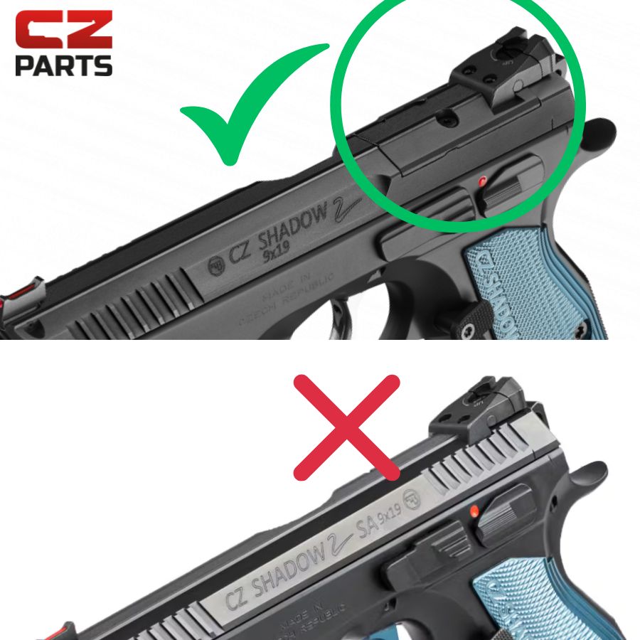 CZ Shadow 2 placa adaptadora OR | Aimpoint A-CUT huella