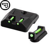 CZ P-10 fixed sight set with fiber optics | type B