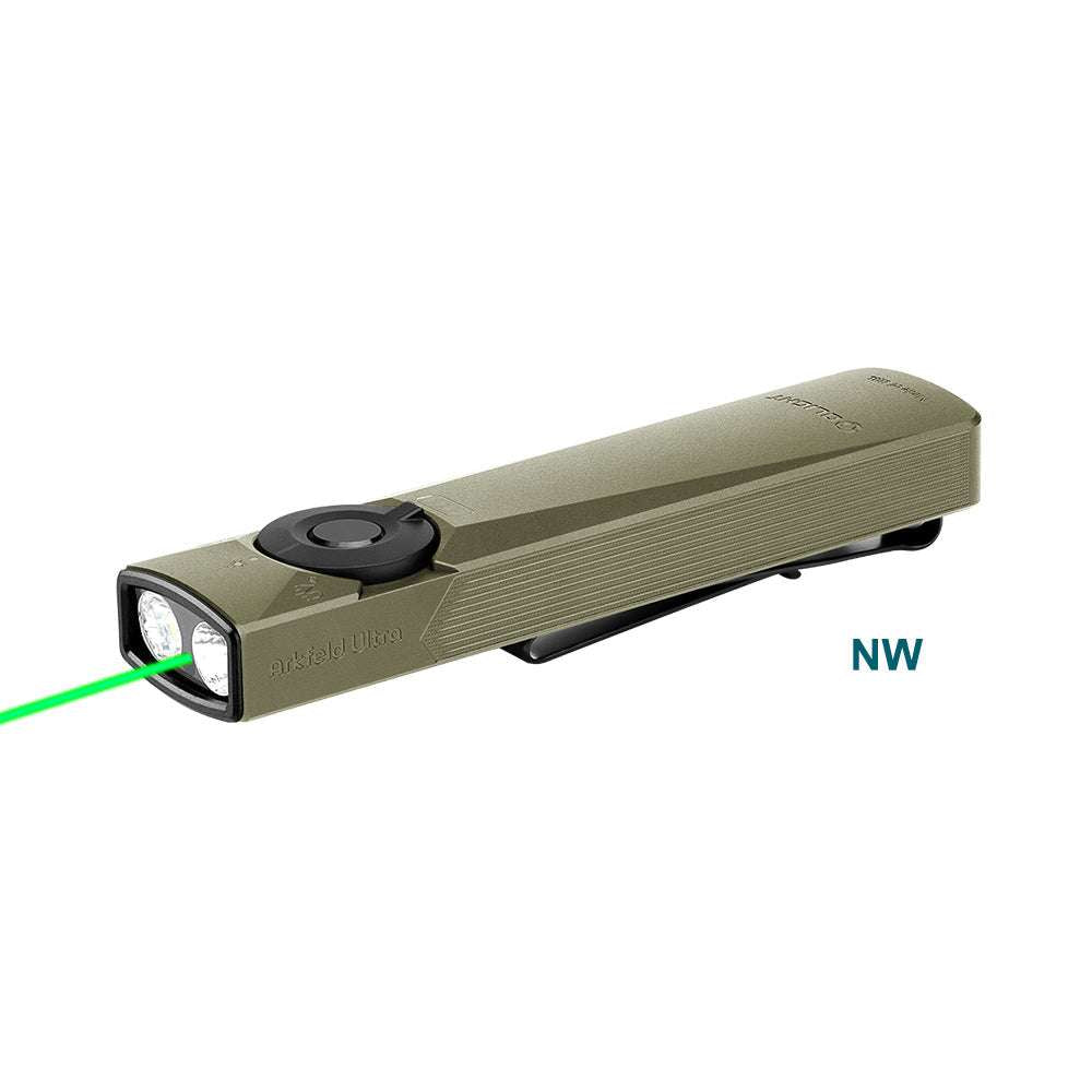 Olight Arkfeld Ultra | linterna EDC plana 3 en 1 | 1.400 lm