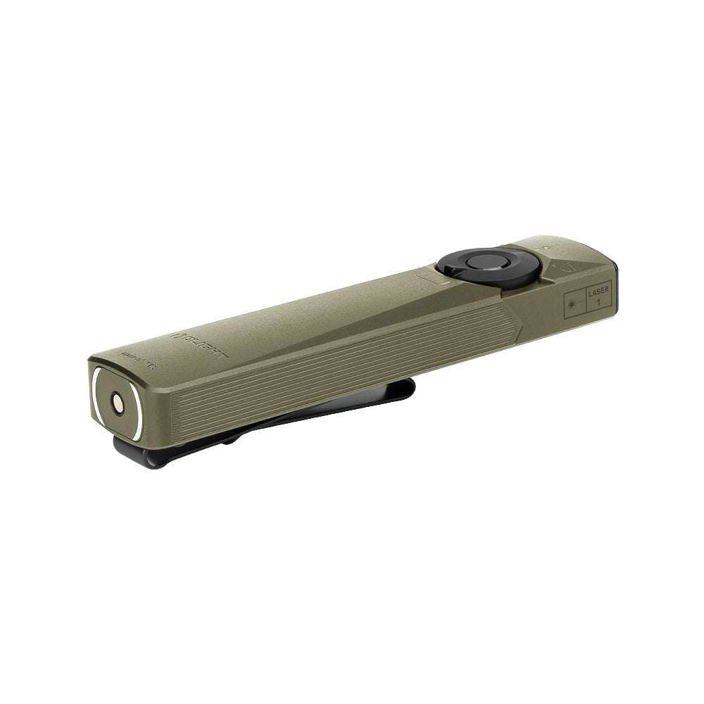 Olight Arkfeld Ultra | linterna EDC plana 3 en 1 | 1.400 lm