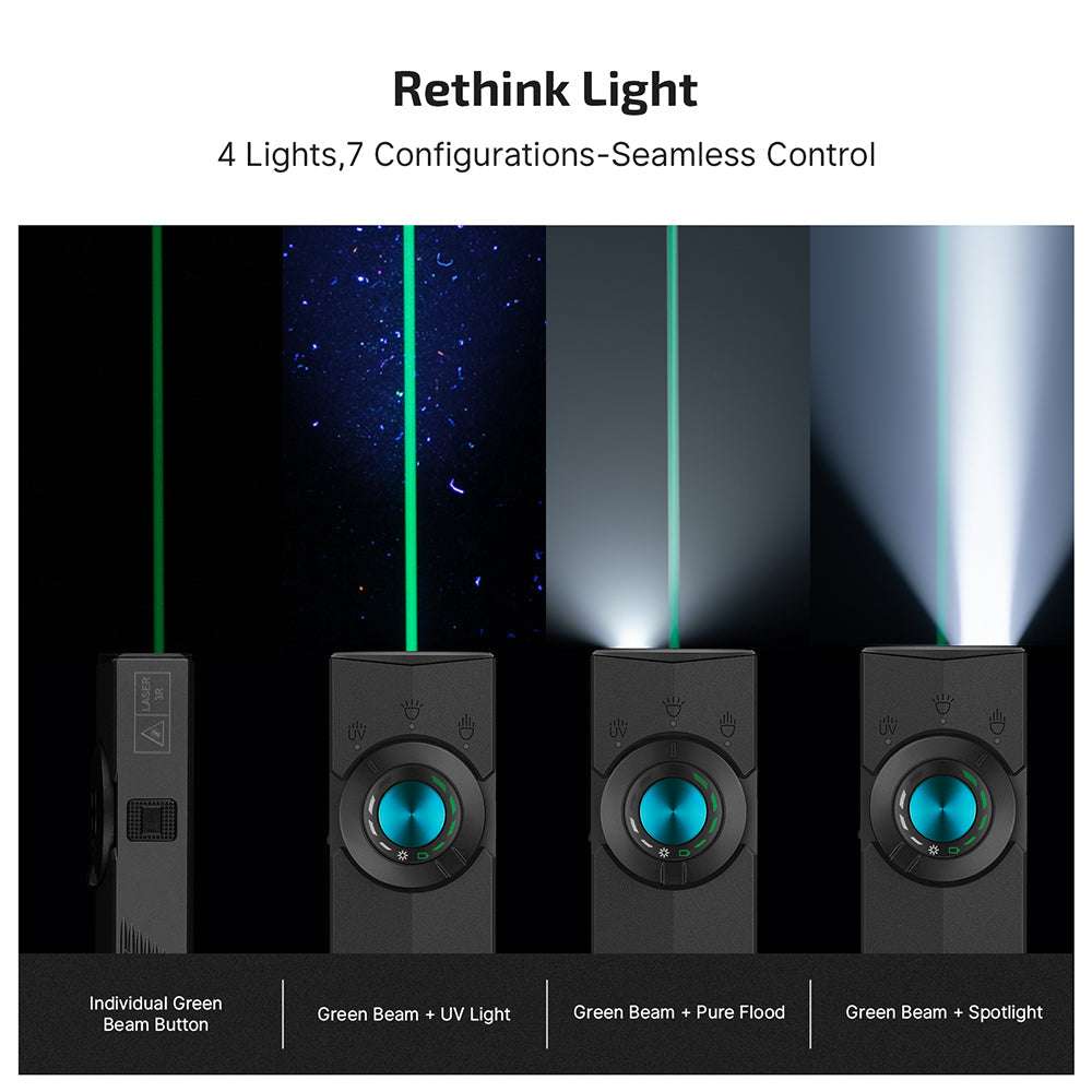 Olight ArkPro | linterna EDC plana 4 en 1 | 1.500 lm