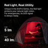 Olight ArkPro Lite | linterna EDC plana 3 en 1 | 1.200 lm