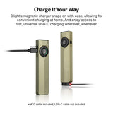 Olight ArkPro Ultra | linterna EDC plana 4 en 1 | 1.700 lm