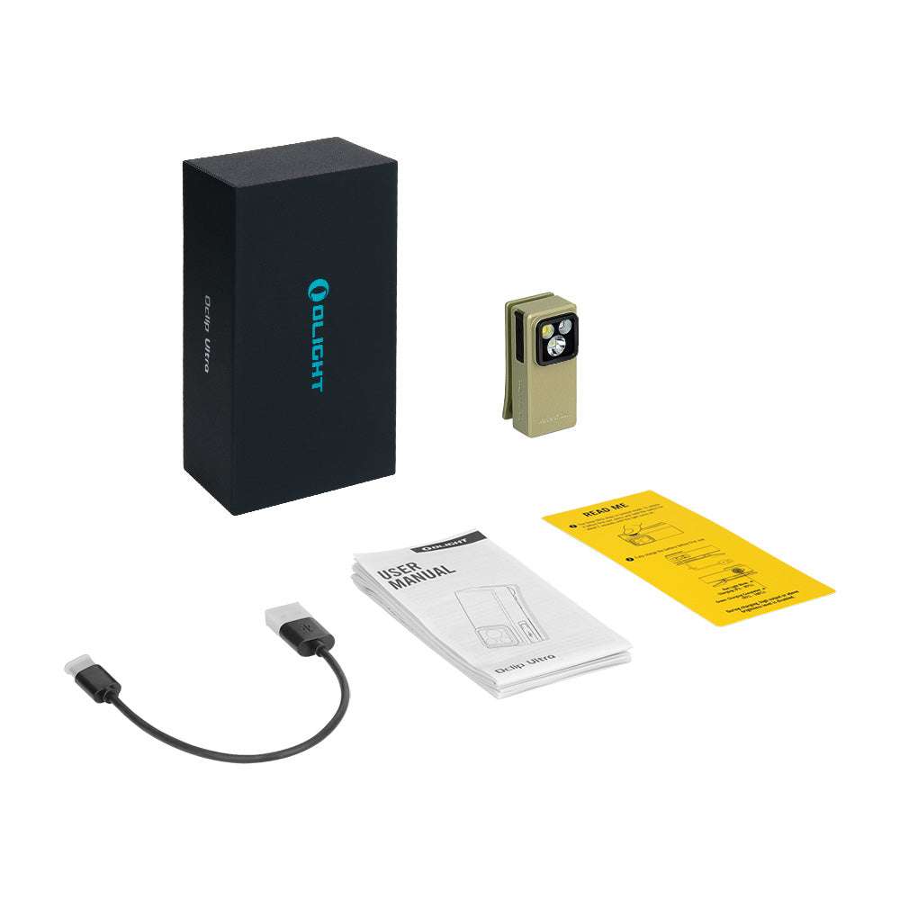 Olight Oclip Ultra | linterna EDC 3 en 1 con clip | 530 lm