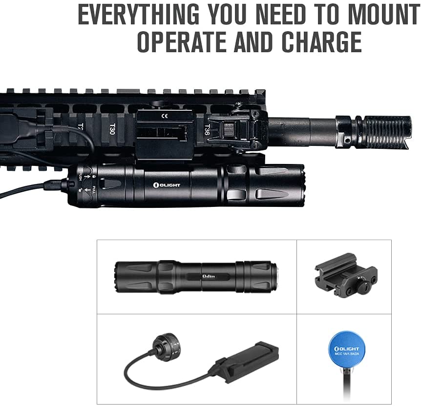 Olight Odin | luz para rifle | 2.000 lm