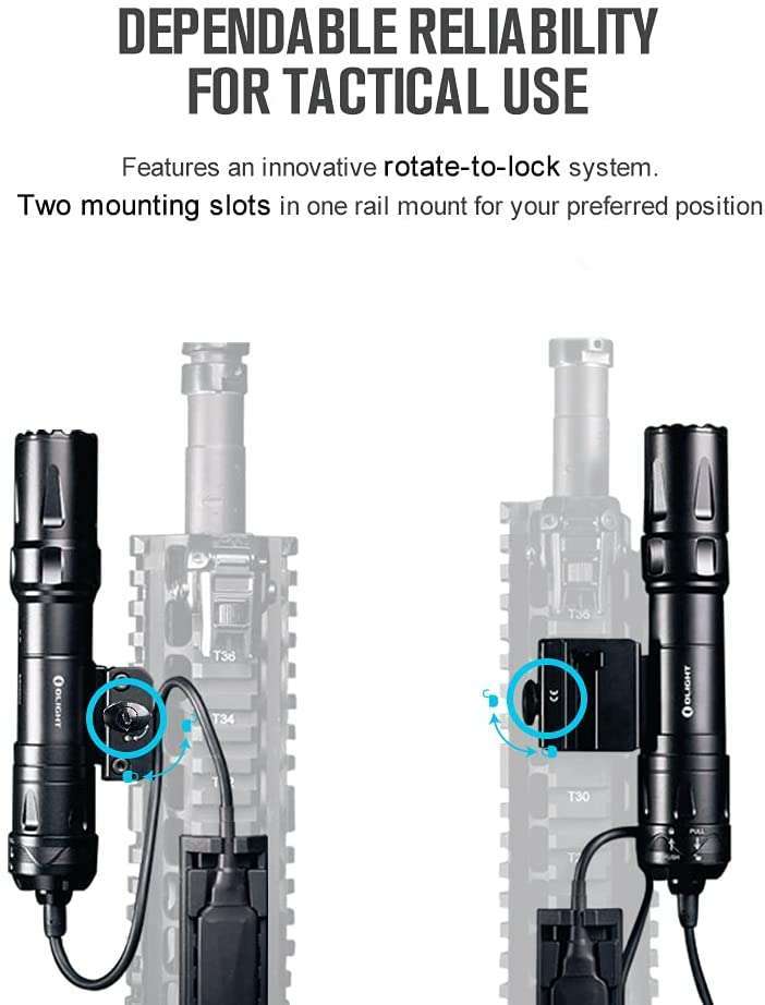 Olight Odin | luz para rifle | 2.000 lm