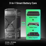 Olight Ostation 2 | cargador inteligente de baterías AA/AAA | 3 en 1