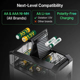 Olight Ostation 2 | cargador inteligente de baterías AA/AAA | 3 en 1