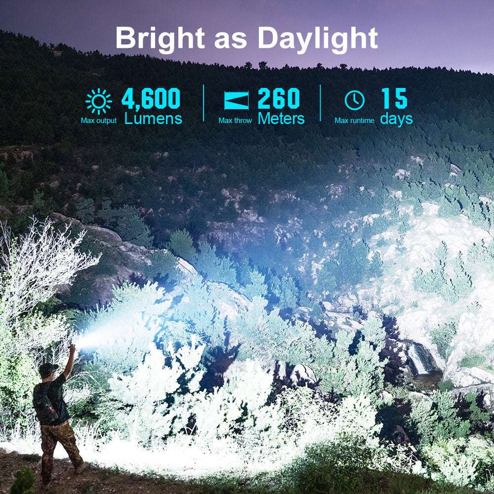 Olight Seeker 4 Pro | linterna de alta potencia | 4.600 lm
