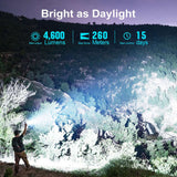 Olight Seeker 4 Pro | linterna de alta potencia | 4.600 lm