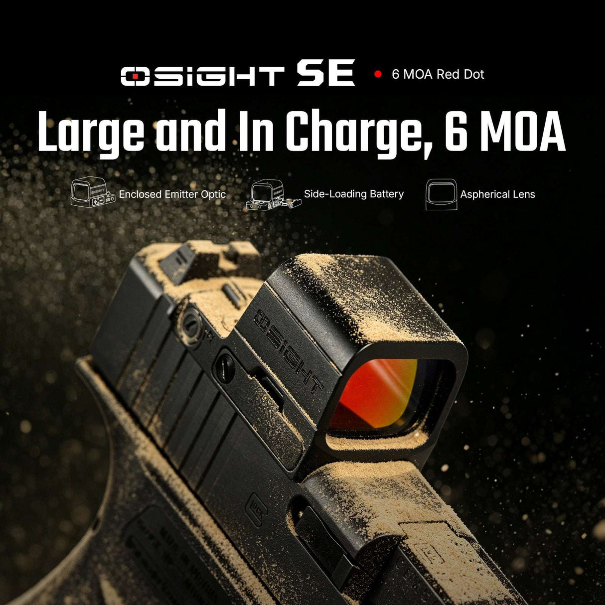 Osight SE [rojo] | 6 MOA
