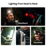 Olight Perun 3 | linterna frontal recargable | 3.000 lm